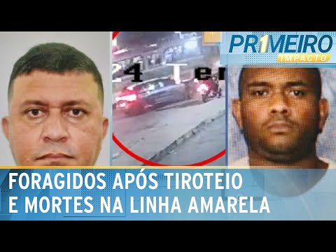 Após mortes na Linha Amarela, polícia divulga fotos de foragidos | Primeiro Impacto (20/06/24)