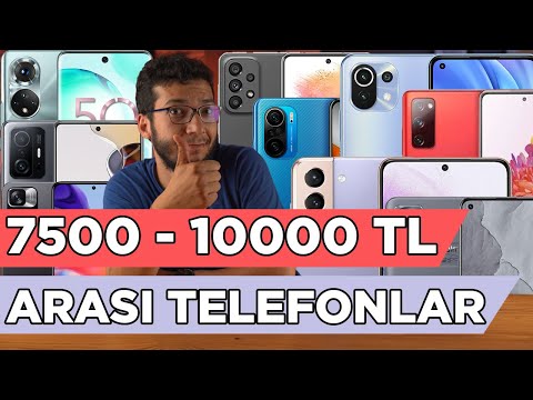 7500 - 10000 TL ARASI EN İYİ TELEFONLAR (TEMMUZ 2022)