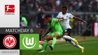 Eintracht Frankfurt — VfL Wolfsburg 0-1 | Highlights | Matchday 6 – Bundesliga 2022/23