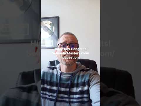 Hump Day Hangouts start soon! Digital Marketing Q&A: https://semanticmastery.com/hdquestions