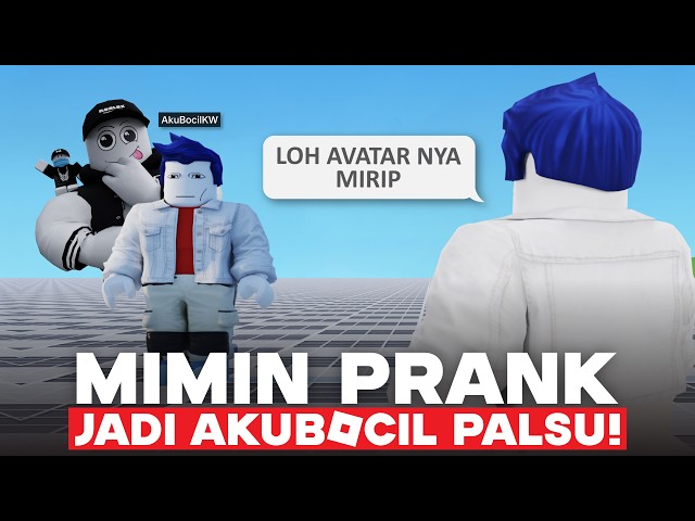 MIMIN PRANK JADI AKUBOCIL PALSU!! DIA SAMPE MARAH....