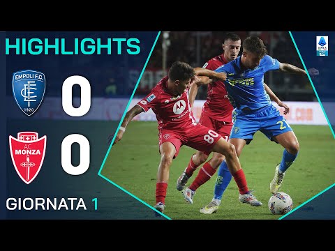 EMPOLI-MONZA 0-0 | HIGHLIGHTS | 1ª GIORNATA | SERIE A ENILIVE 2024/25