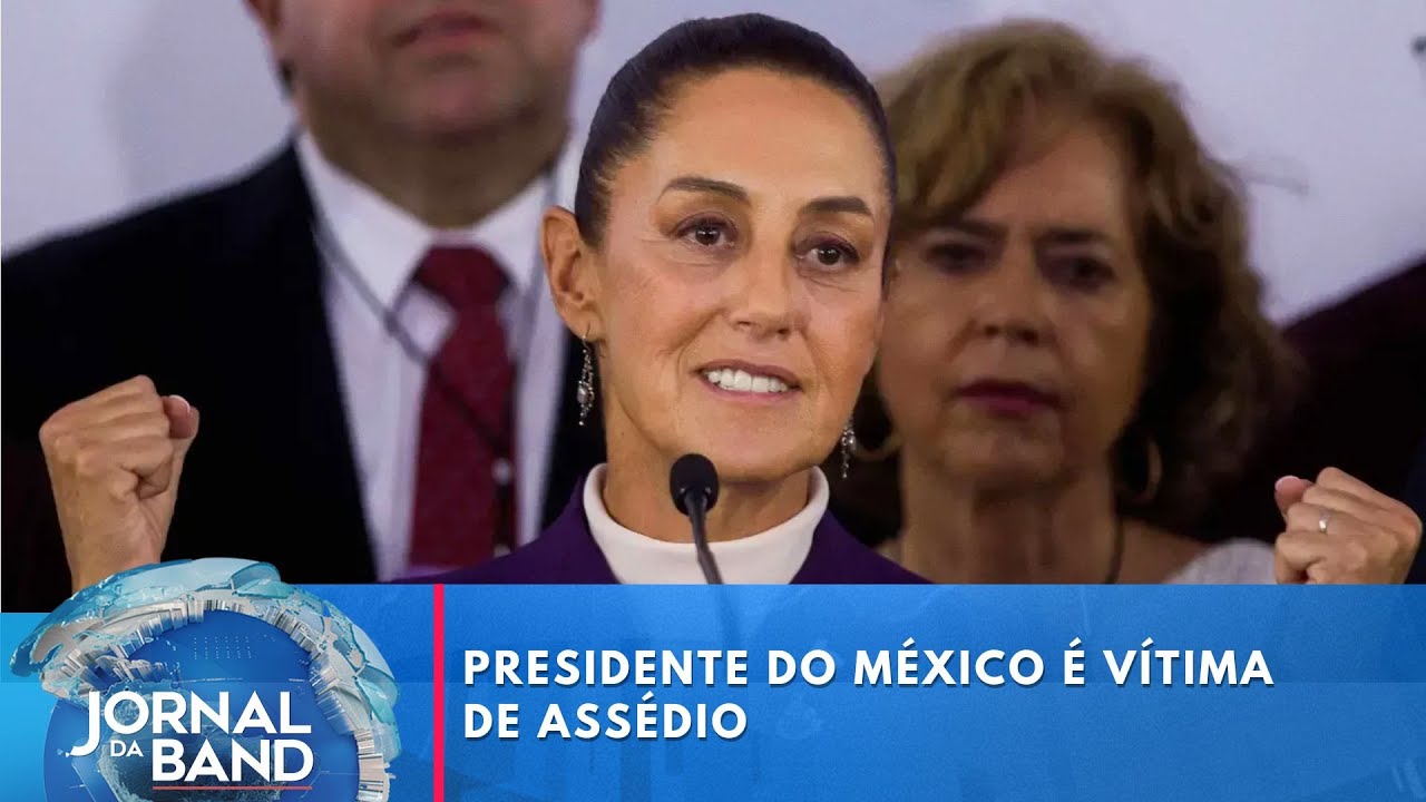 Presidente do México é vítima de assédio