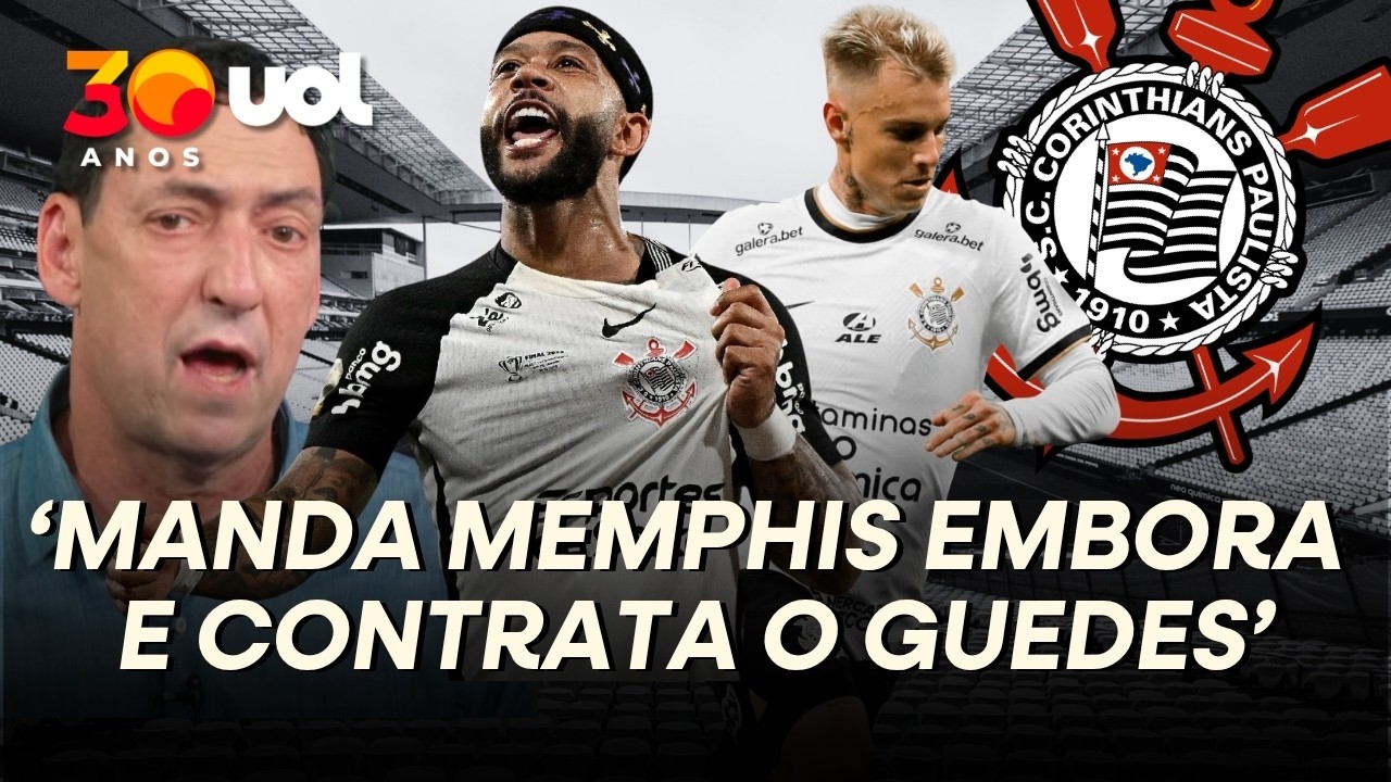 ROGER GUEDES DE VOLTA AO CORINTHIANS? 'MANDA MEMPHIS DEPAY EMBORA E TRAZ ELE!', DISPARA PVC