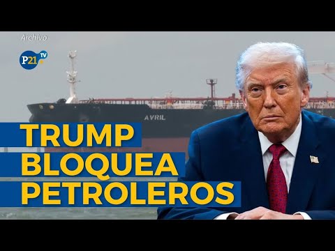 DONALD TRUMP ANUNCIA BLOQUEO NAVAL a petroleros sancionados que operen con VENEZUELA