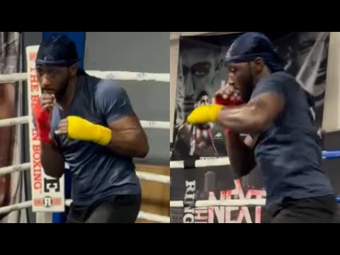 Terence Crawford FIRST LOOK at BIGGER Physique for Canelo Clash; THROWING HANDS for 168 Fight Debut