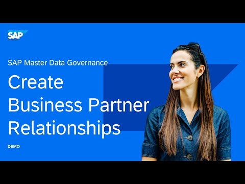 How to Create Business Partner Relationships | SAP Master Data Governance, Cloud Edition | SAP BTP