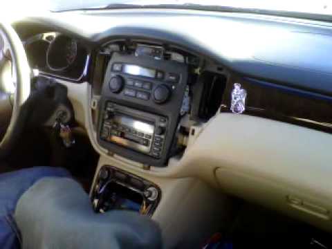 how to remove radio from 2001 toyota highlander #5