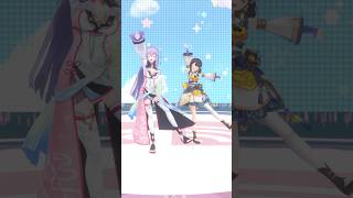 みんなに届け🩷💛もねりこパワー💪【梢桃音×司賀りこ/にじさんじ所属】#shorts