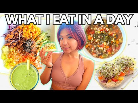 What I Eat in a Day to LOOK HOT LOL (food for beauty)
