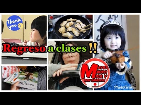 Mauro regreso a clases+nuevo reto+Misa toca violin+receta pollo