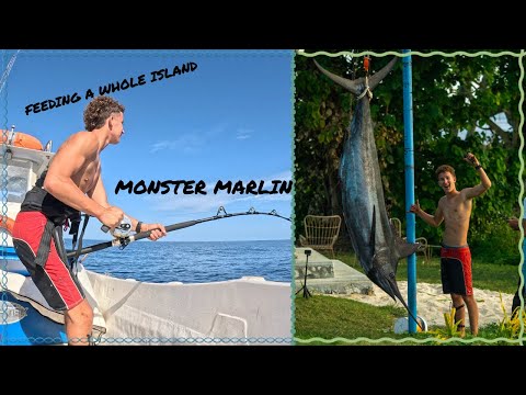 CATCHING GIANTS TO FEED AN ISLAND!! (Giant Bill Fish)