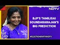 BJPs Tamilisai Soundararajan To NDTV: There Will Be Change In Political Scenario In Tamil Nadu