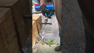 MILWAUKEE M 12 FUEL RIGHT ANGLE DIE GRINDER WASHING IT UP