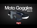 Biltwell Moto Bolts Goggles 