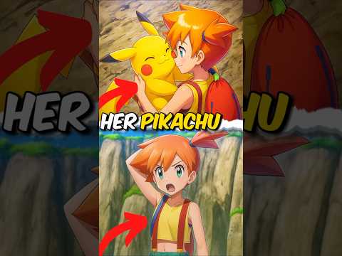 Misty's pikachu in Pokemon 🤯