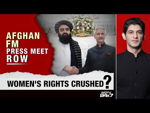 Taliban News | 'No Role': Centre Amid Row Over No Women Journalists At Taliban Press Meet In Delhi