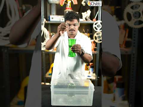 Where is my Water ? | Chitti's Experiment Shorts - 06 | Bell Siphon #chitti #tamil #DIY #experiment