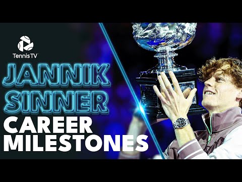 Jannik Sinner: Career Milestones So Far... 🏆