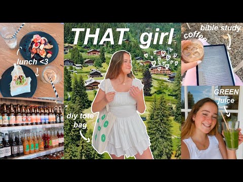 trying the THAT GIRL morning routine