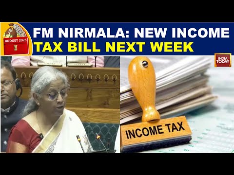 FM Nirmala Sitharaman Speech: New Income Tax Bill Next Week | Income Tax News | India Today