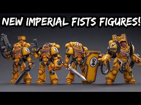 NEW IMPERIAL FIST ACTION FIGURES! Glorious!