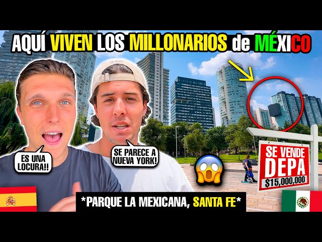 AQUÍ VIVEN LOS MILLONARIOS de MÉXICO😱🇲🇽 *Parece Nueva York*