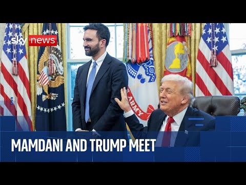 Donald Trump and Zohran Mamdani meet in the Oval Office