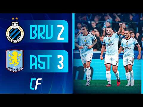 ✅ ASTON VILLA logró un SUFRIDO TRIUNFO por 3-2 <strong>ante</strong> BRUJAS en <strong>la</strong> FASE LIGA de <strong>la</strong> CHAMPIONS LEAGUE