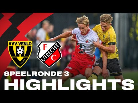 VVV-Venlo - Jong FC Utrecht | HIGHLIGHTS
