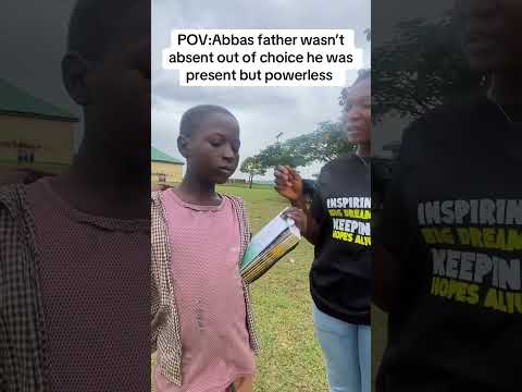 Abbas father wanted the best for him but life had other plans#reallifestories#hope in hard time#ngo