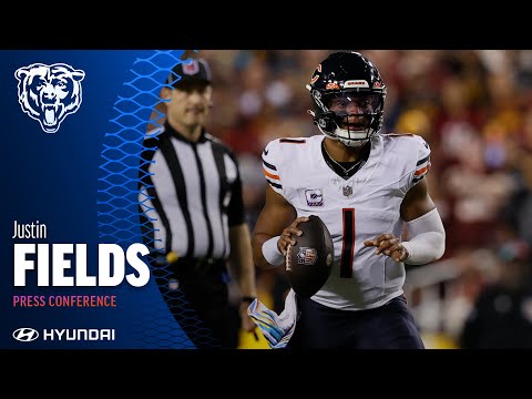 Justin Fields: 'I'm just proud of everybody' | Chicago Bears video clip