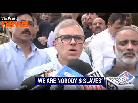 'They say India is a free country, but think we are their slaves': Omar Abdullah on Martyrs’ Day