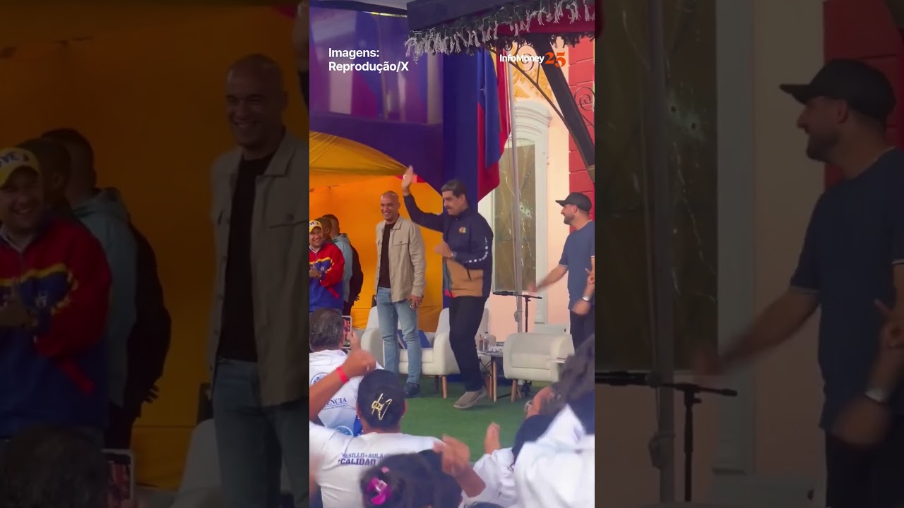 Maduro dança remix de pedido de paz a Trump em meio à tensão com os EUA