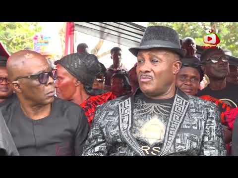 BISHOP J.Y.ADU, PROFESSOR KOFI ABRAHAM, KAAKYIRE KWAME APPIAH & BESA SIMON MOURNS YAW SARPONG. 