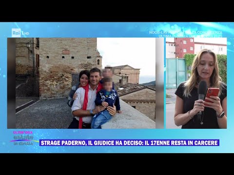 Paderno, il Gip: "Il 17enne resti in carcere" - Estate in diretta 05/09/2024