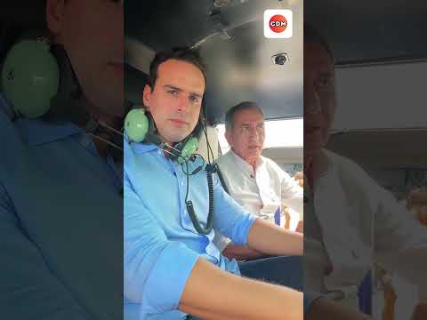 Lucas Ribeiro sobrevoa áreas afetadas pelas chuvas com ministro Waldez na Paraíba