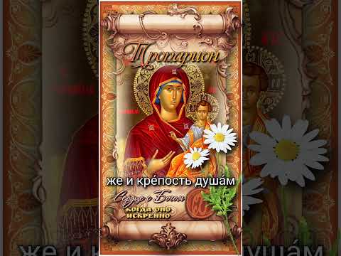 25 июля Икона Божией Матери "Самонаписавшаяся" (1863г)
