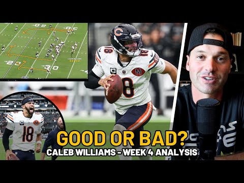 Good or Bad? The Truth About Caleb Williams' Performance | Week 4 Film Analysis vs Las Vegas Raiders