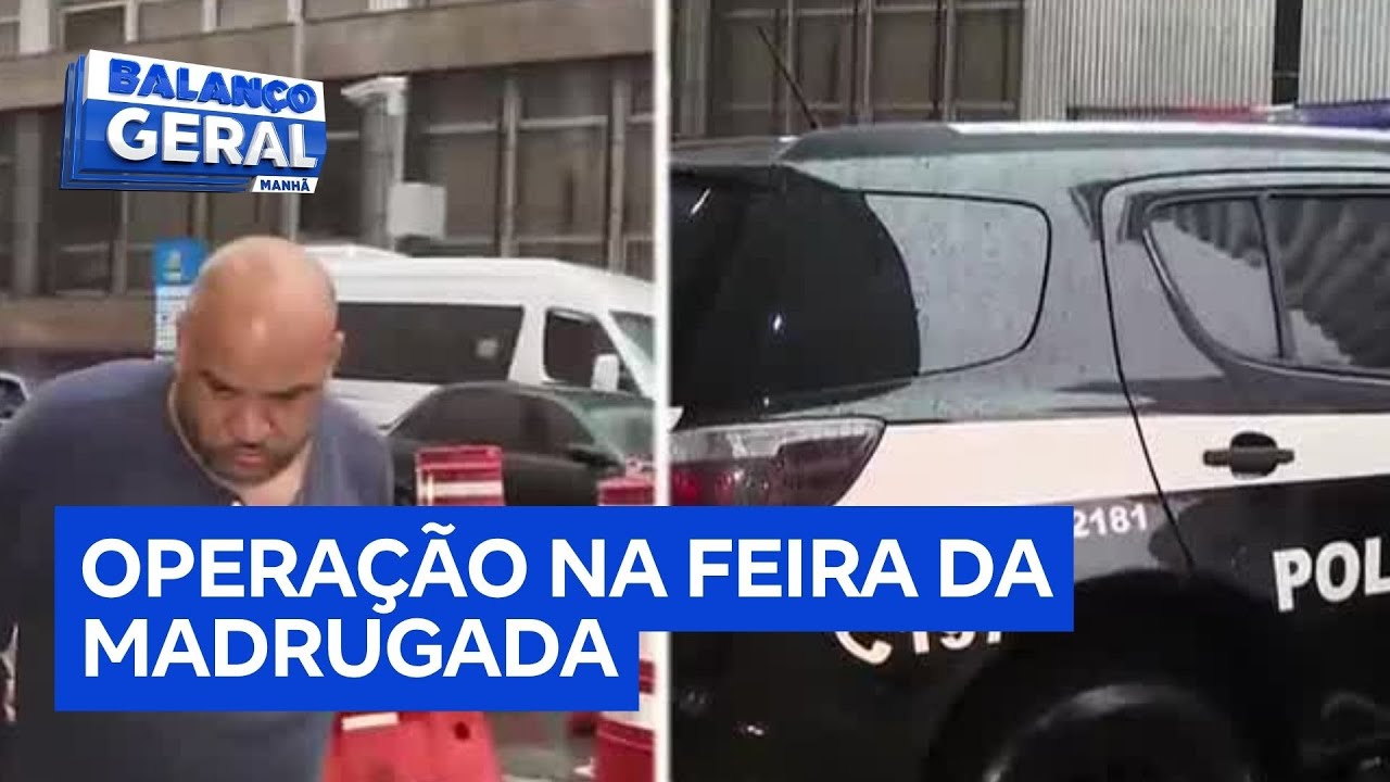 Operação prende milicianos que extorquiam comerciantes na Feirinha da Madrugada e no Bom Retiro  TV Online Operação prende milicianos que extorquiam comerciantes na Feirinha da Madrugada e no Bom Retiro