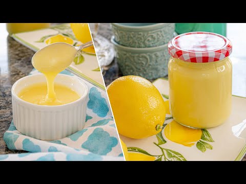 Perfect LEMON CURD recipe | lemon cream for toasts, muffins, layer cakes, cupcakes, tarts etc