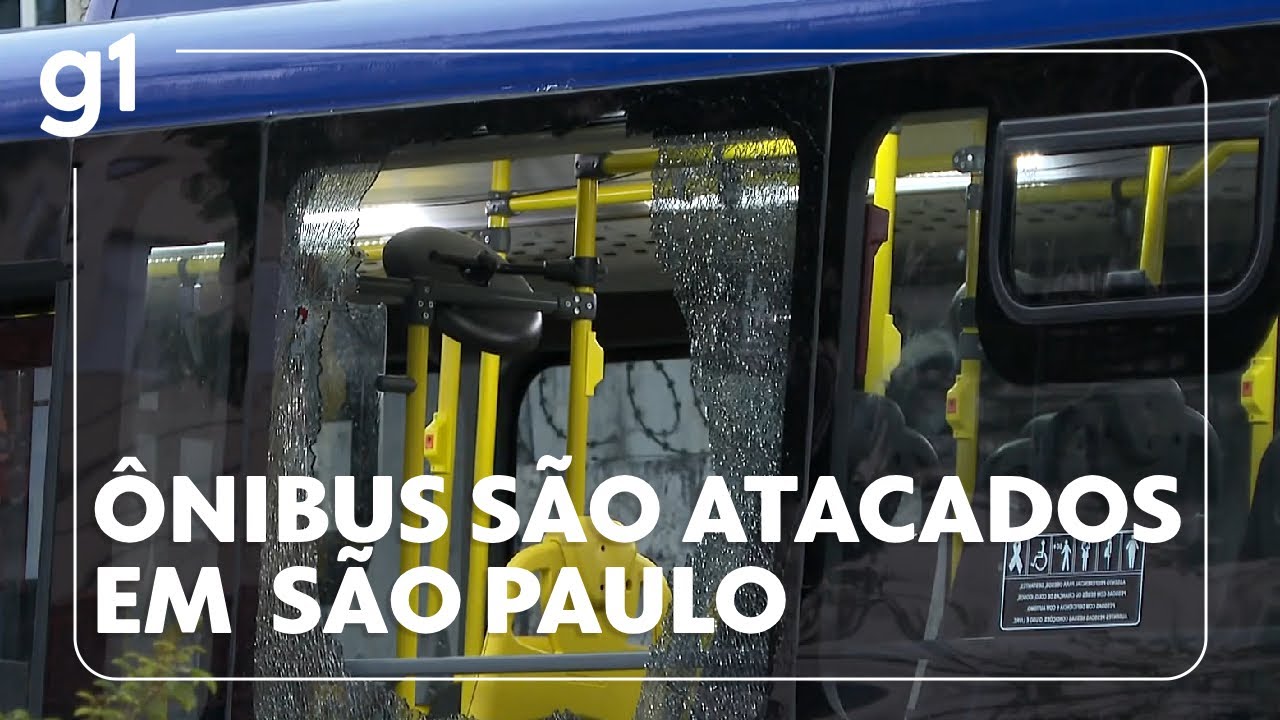 Ônibus são atacados na Grande São Paulo