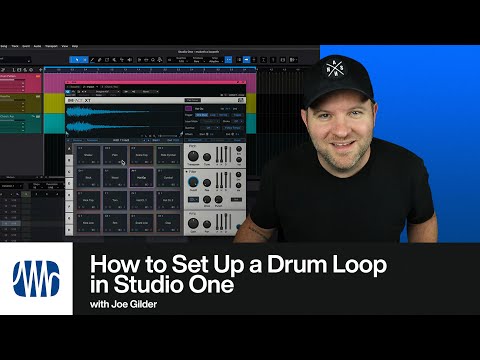 How to Set Up a Drum Loop in Studio One | PreSonus