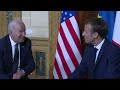 Biden fetes Macron in 1st state visit of presidency