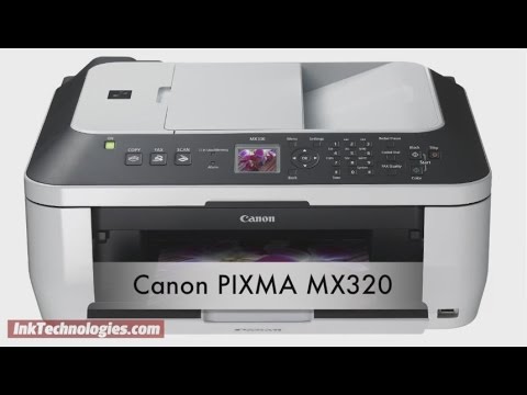 how to set up scan on canon mx320 printer