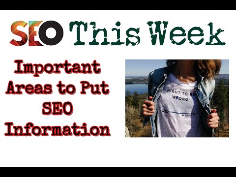 Areas For Links and Business - SEO This Week V2 Episode 5