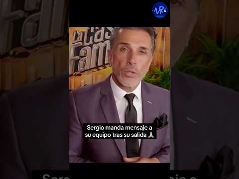Sergio Mayer agrade el apoyo tras ser ELIMINADO de #LaCasaDeLosFamosos 😮🙏 #LCDLF6
