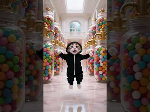 Candy Cannon and Iron Man #cat #ironman #funny #cute #story #dog #wolf #candy #cartoon #animation