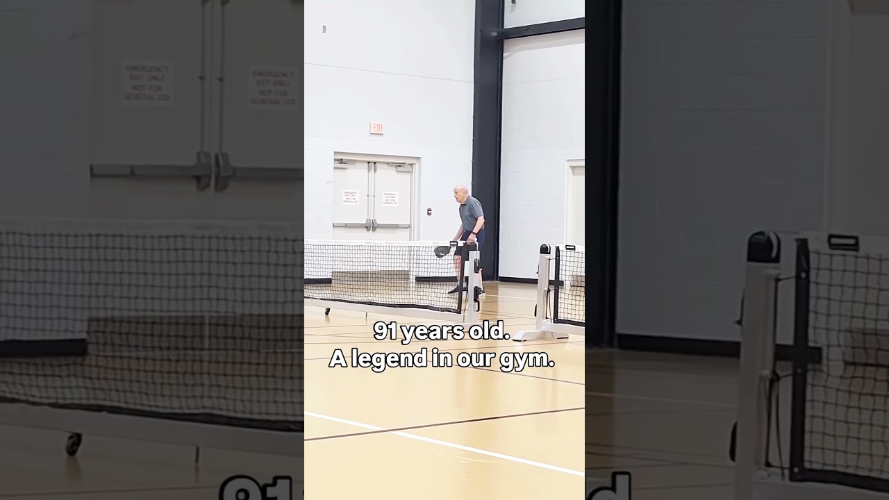 91-year-old Pickleballer