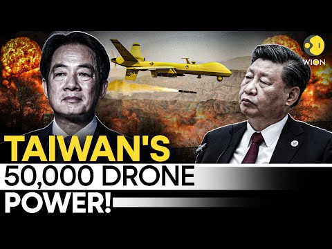 China-Taiwan War: Taiwan To Build MASSIVE 50,000 Drone Army By 2027 Amid Growing Threat From China